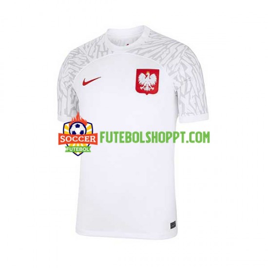 Camisola Homem Polónia Principais Equipamento Mundial 2022 Manga Curta
