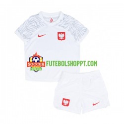 Camisola Júnior Polónia Principais Equipamento Mundial 2022 Manga Curta Camisola Júnior Polónia Principais Equipamento Mundial 2022 Manga Curta