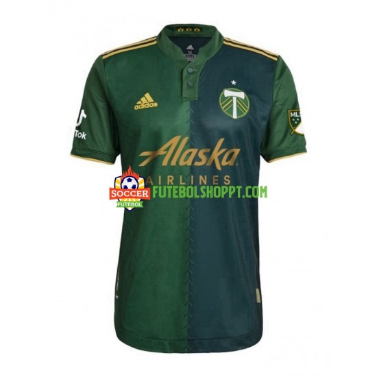 Camisola Homem Portland Timbers Principais Equipamento 2022 Manga Curta