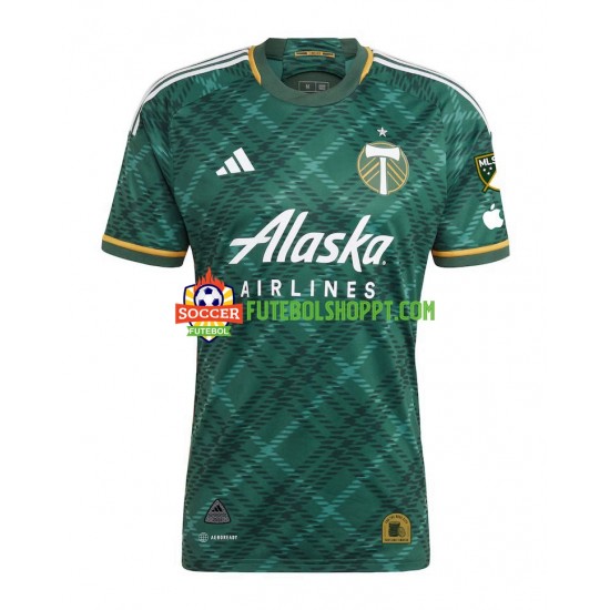 Camisola Homem Portland Timbers Principais Equipamento 2023-2024 Manga Curta
