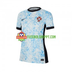 Camisola Mulher Portugal Alternativa Equipamento Euro 2024 Manga Curta