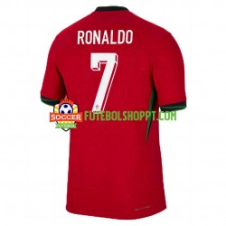 Camisola Homem Portugal Cristiano Ronaldo 7 Principais Equipamento Euro 2024 Manga Curta