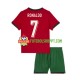 Camisola Júnior Portugal Cristiano Ronaldo 7 Principais Equipamento Euro 2024 Manga Curta