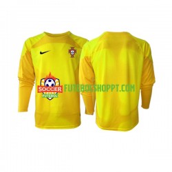 Camisola Homem Portugal Guarda-redes Principais Equipamento Copa do Mundo 2022 Manga Comprida