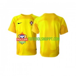 Camisola Homem Portugal Guarda-redes Principais Equipamento Copa do Mundo 2022 Manga Curta