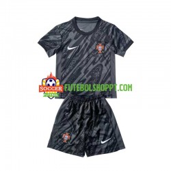 Camisola Júnior Portugal Guarda-redes Alternativa Equipamento Euro 2024 Manga Curta