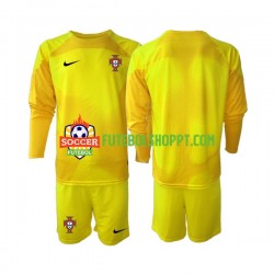 Camisola Júnior Portugal Guarda-redes Principais Equipamento Copa do Mundo 2022 Manga Comprida