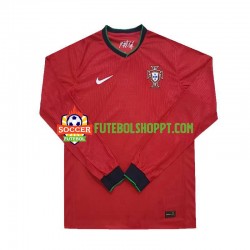Camisola Homem Portugal Principais Equipamento Euro 2024 Manga Comprida
