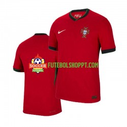Camisola Homem Portugal Principais Equipamento Euro 2024 Manga Curta