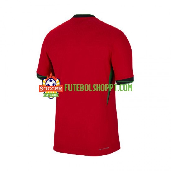 Camisola Homem Portugal Principais Equipamento Euro 2024 Manga Curta