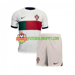 Camisola Júnior Portugal Alternativa Equipamento Mundial 2022 Manga Curta Camisola Júnior Portugal Alternativa Equipamento Mundial 2022 Manga Curta
