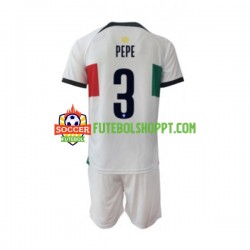 Camisola Júnior Portugal PEPE 3 Alternativa Equipamento Mundial 2022 Manga Curta Camisola Júnior Portugal PEPE 3 Alternativa Equipamento Mundial 2022 Manga Curta