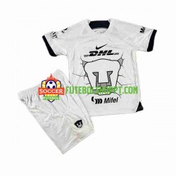 Camisola Júnior Pumas UNAM Principais Equipamento 2023-2024 Manga Curta