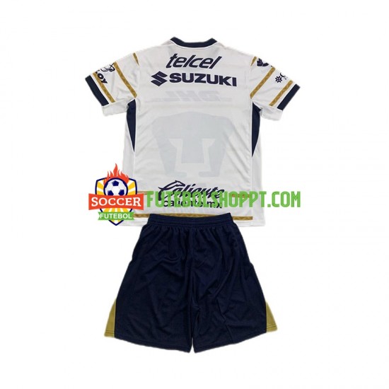 Camisola Júnior Pumas UNAM Principais Equipamento 2024-2025 Manga Curta
