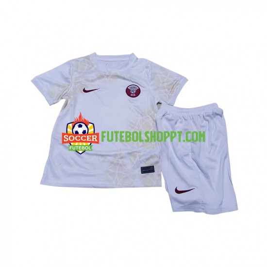 Camisola Júnior Catar Alternativa Equipamento Mundial 2022 Manga Curta