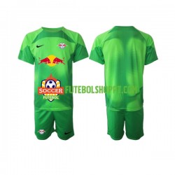 Camisola Júnior RB Leipzig Guarda-redes Alternativa Equipamento 2022-2023 Manga Curta