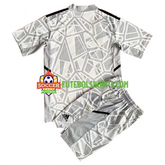 Camisola Júnior RB Leipzig Guarda-redes Alternativa Equipamento 2022-2023 Manga Curta