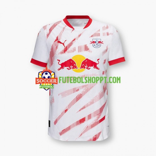 Camisola Homem RB Leipzig Principais Equipamento 2024-2025 Manga Curta