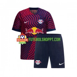 Camisola Júnior RB Leipzig Alternativa Equipamento 2023-2024 Manga Curta
