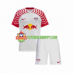 Camisola Júnior RB Leipzig Principais Equipamento 2023-2024 Manga Curta