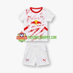 Camisola Júnior RB Leipzig Principais Equipamento 2024-2025 Manga Curta