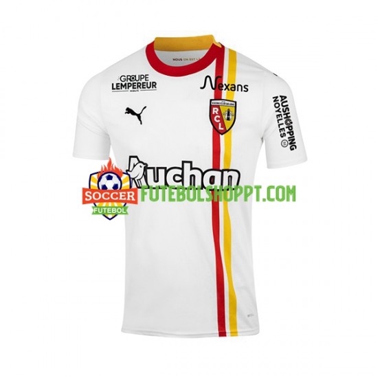 Camisola Homem RC Lens Terceiro Equipamento 2023-2024 Manga Curta