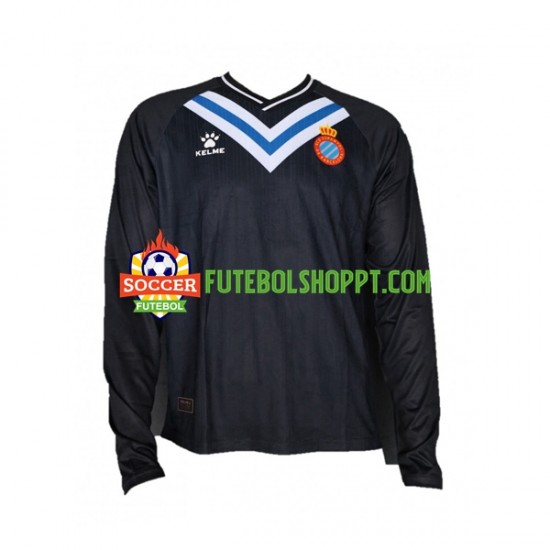 Camisola Homem RCD Espanyol Guarda-redes Principais Equipamento 2022-2023 Manga Comprida