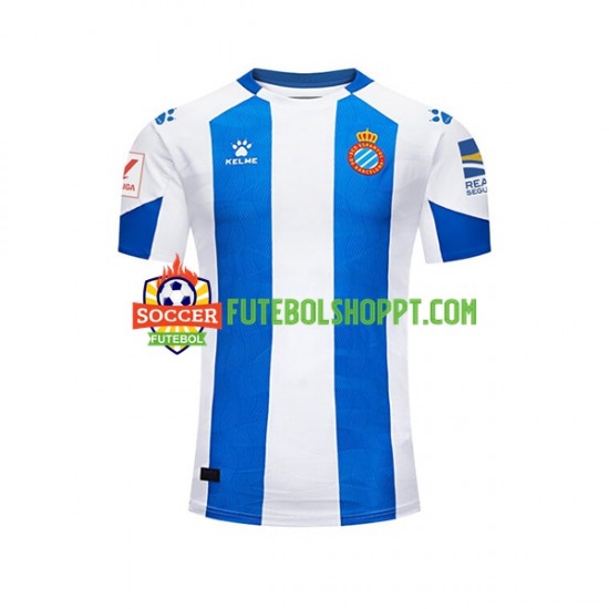 Camisola Homem RCD Espanyol Principais Equipamento 2023-2024 Manga Curta