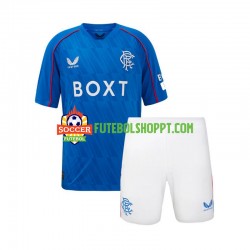 Camisola Júnior Rangers Principais Equipamento 2024-2025 Manga Curta