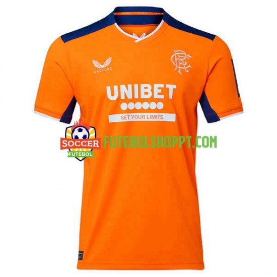 Camisola Homem Rangers Terceiro Equipamento 2022-2023 Manga Curta