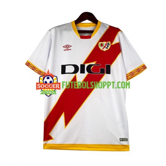 Camisola Homem Rayo Vallecano Principais Equipamento 2023-2024 Manga Curta