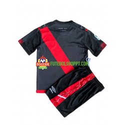 Camisola Júnior Rayo Vallecano Alternativa Equipamento 2021-2022 Manga Curta