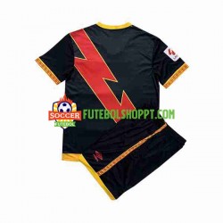 Camisola Júnior Rayo Vallecano Alternativa Equipamento 2023-2024 Manga Curta