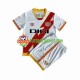 Camisola Júnior Rayo Vallecano Principais Equipamento 2023-2024 Manga Curta