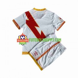 Camisola Júnior Rayo Vallecano Principais Equipamento 2023-2024 Manga Curta