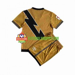 Camisola Júnior Rayo Vallecano Terceiro Equipamento 2023-2024 Manga Curta