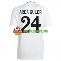 Camisola Homem Real Madrid ARDA GULER 24 Principais Equipamento 2024-2025 Manga Curta