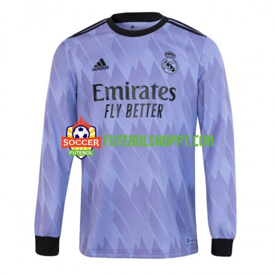 Camisola Homem Real Madrid Alternativa Equipamento 2022-2023 Manga Comprida