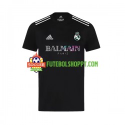 Camisola Homem Real Madrid Balmain 2023-2024 Manga Curta