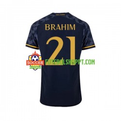 Camisola Homem Real Madrid Brahim Diaz 21 Alternativa Equipamento 2023-2024 Manga Curta