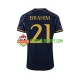 Camisola Homem Real Madrid Brahim Diaz 21 Alternativa Equipamento 2023-2024 Manga Curta