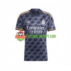 Camisola Júnior Real Madrid Brahim Diaz 21 Alternativa Equipamento 2023-2024 Manga Curta