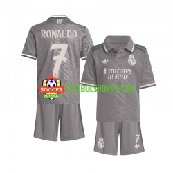 Camisola Júnior Real Madrid Cristiano Ronaldo 7 Terceiro Equipamento 2024-2025 Manga Curta