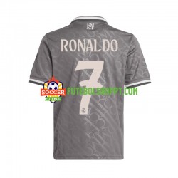 Camisola Homem Real Madrid Cristiano Ronaldo 7 Terceiro Equipamento 2024-2025 Manga Curta