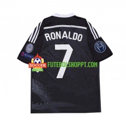 Camisola Homem Real Madrid Cristiano Ronaldo 7 2014 Retro Terceiro Equipamento Manga Curta