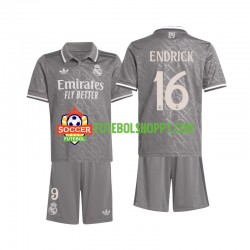 Camisola Júnior Real Madrid Endrick 16 Terceiro Equipamento 2024-2025 Manga Curta