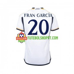 Camisola Homem Real Madrid Fran Garcia 20 Principais Equipamento 2023-2024 Manga Curta