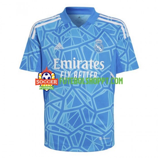 Camisola Homem Real Madrid Guarda-redes Principais Equipamento 2022-2023 Manga Curta
