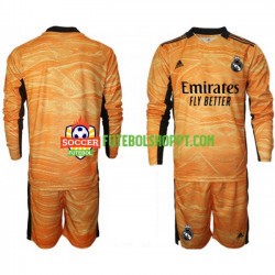 Camisola Júnior Real Madrid Guarda-redes Alternativa Equipamento 2021-2022 Manga Comprida
