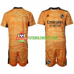 Camisola Júnior Real Madrid Guarda-redes Alternativa Equipamento 2021-2022 Manga Curta